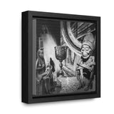 CT Underworld Framed Canvas Print