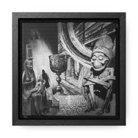 CT Underworld Framed Canvas Print